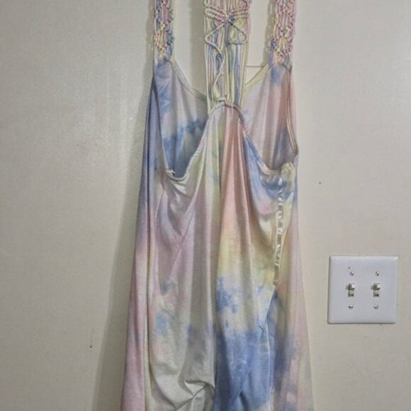 Women's Crochet Tie Dye Tank XL - Picture 5 of 5